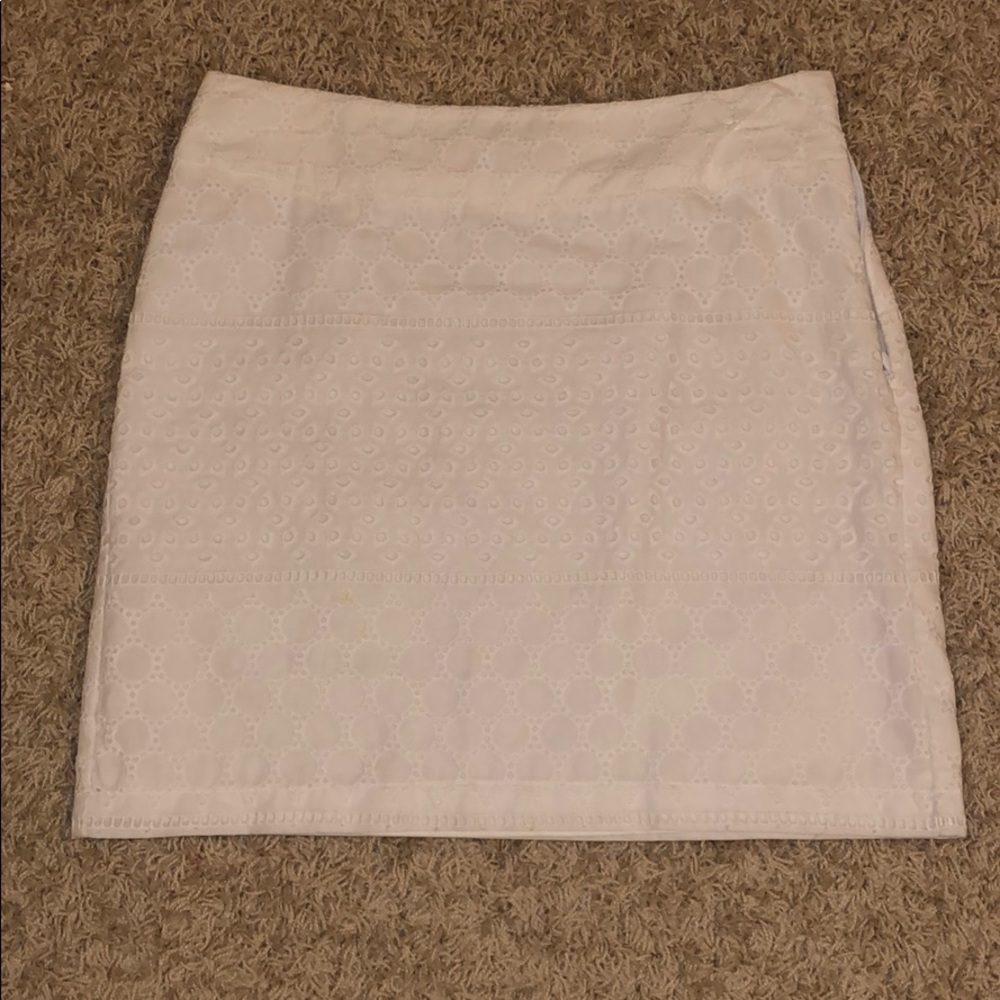 White miniskirt! Worn once!